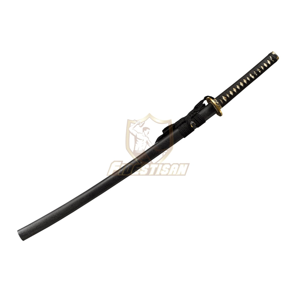 Fidestisan Kscn296 Handmade Bend 30° Spring Steel 40 Inch Japanese Samurai Real Katana Sword Mirror