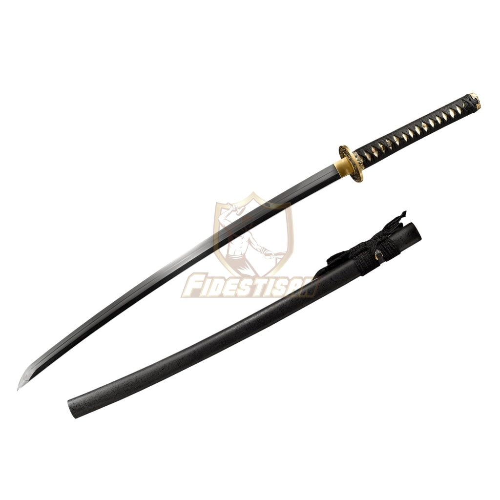 Fidestisan Kscn296 Handmade Bend 30° Spring Steel 40 Inch Japanese Samurai Real Katana Sword Mirror