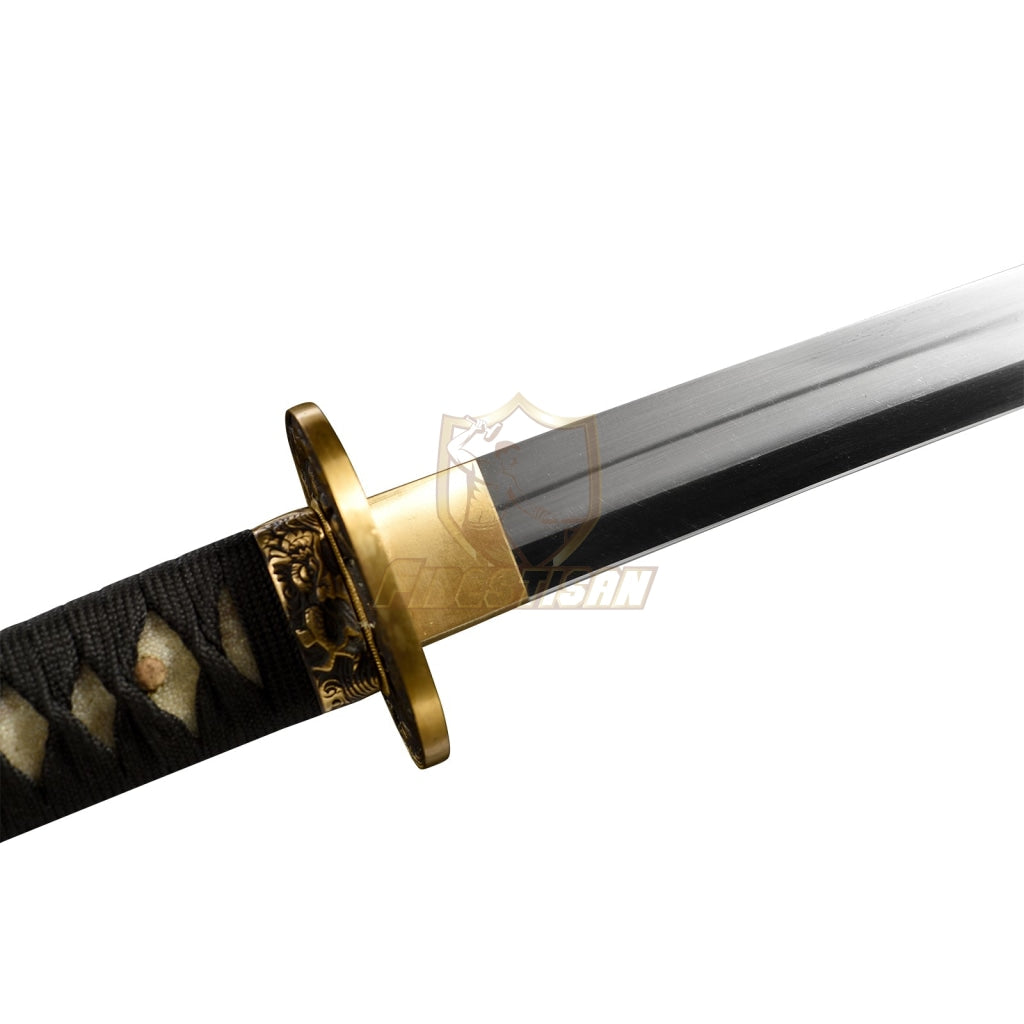 Fidestisan Kscn296 Handmade Bend 30° Spring Steel 40 Inch Japanese Samurai Real Katana Sword Mirror