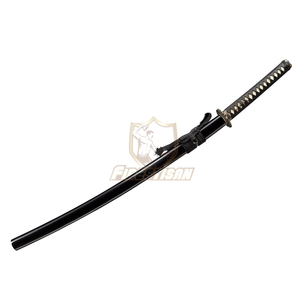 Fidestisan Kscn300 Retro Handmade Bend 30° Spring 60Simn Steel 40 Inch Japanese Samurai Katana Sword