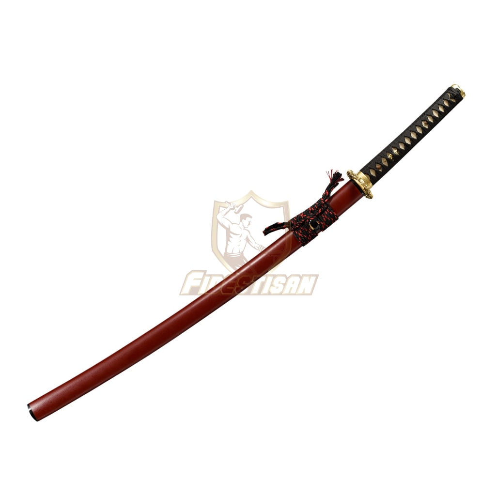 Fidestisan Kscn301 Retro Handmade Bend 30° Spring 60Simn Steel 40 Inch Japanese Samurai Katana Sword