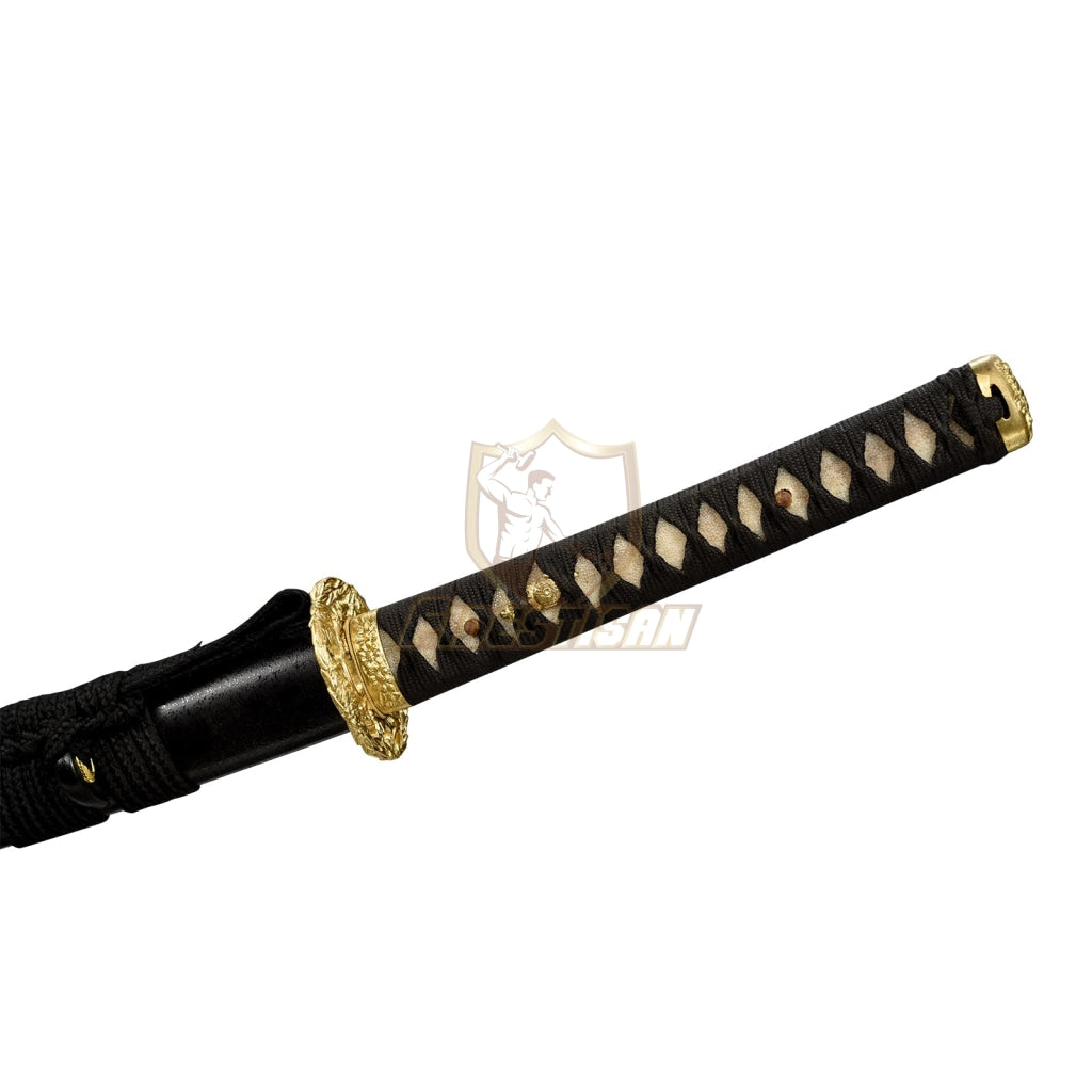 Fidestisan Kscn302 Handmade Bend 30° Spring 60Simn Steel 40 Inch Japanese Samurai Katana Sword