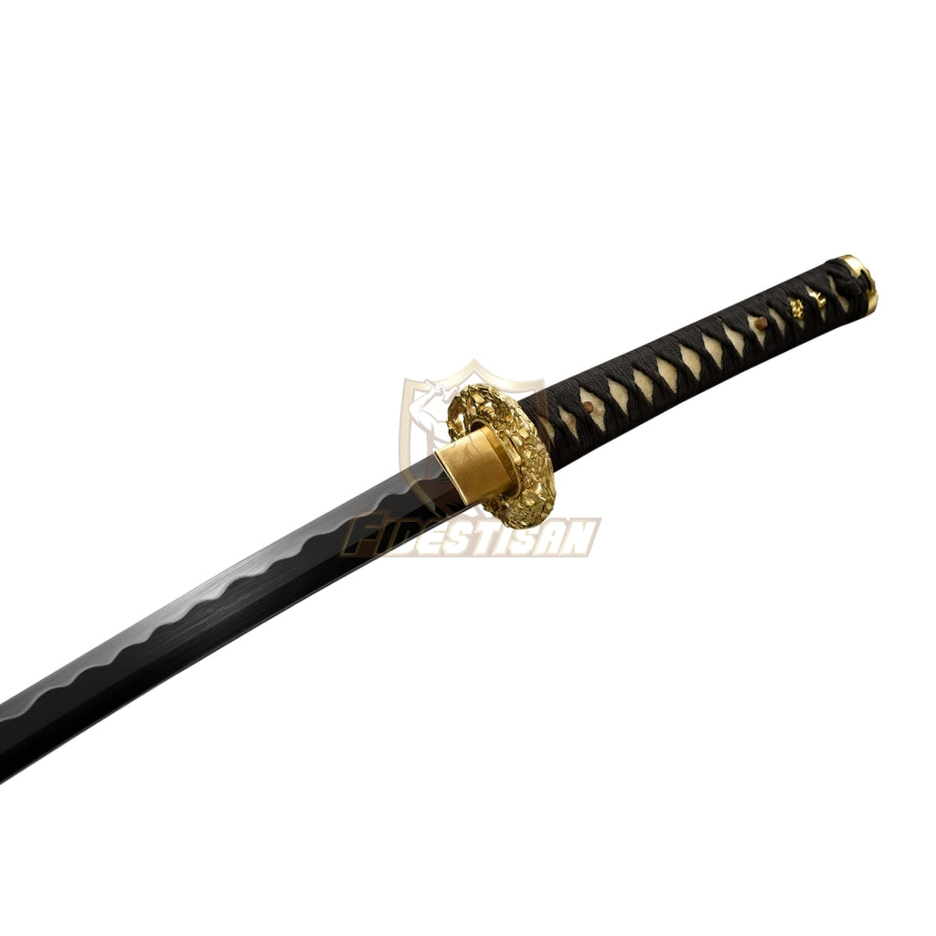 Fidestisan Kscn302 Handmade Bend 30° Spring 60Simn Steel 40 Inch Japanese Samurai Katana Sword