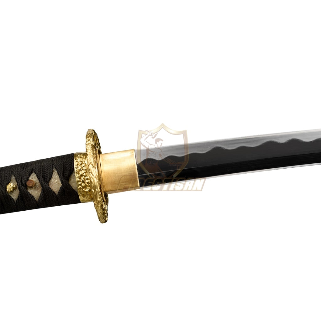 Fidestisan Kscn302 Handmade Bend 30° Spring 60Simn Steel 40 Inch Japanese Samurai Katana Sword