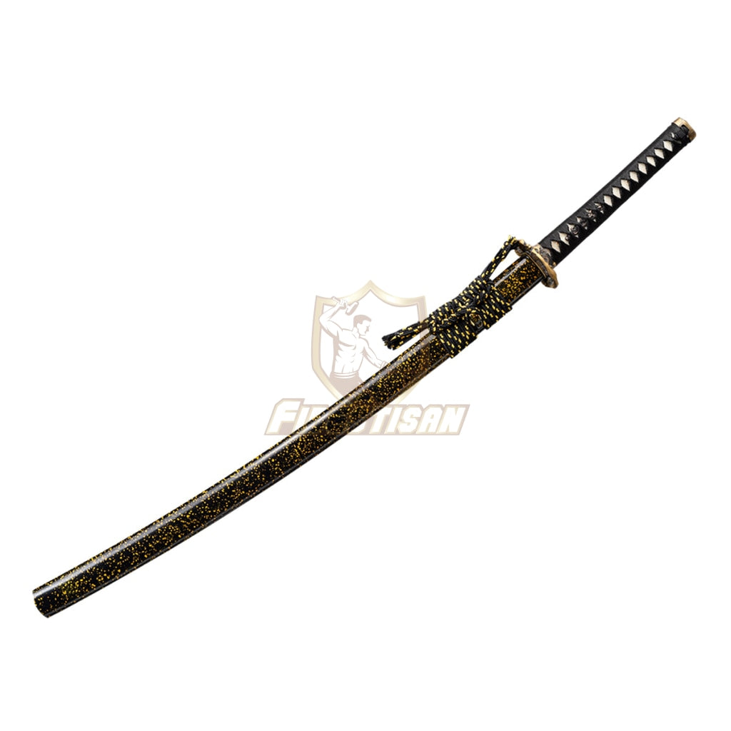 Fidestisan Ktcy268 Katana T10 Steel Clay Tempered Samurai Japanese Real Sword Full Tang Sharp Dragon