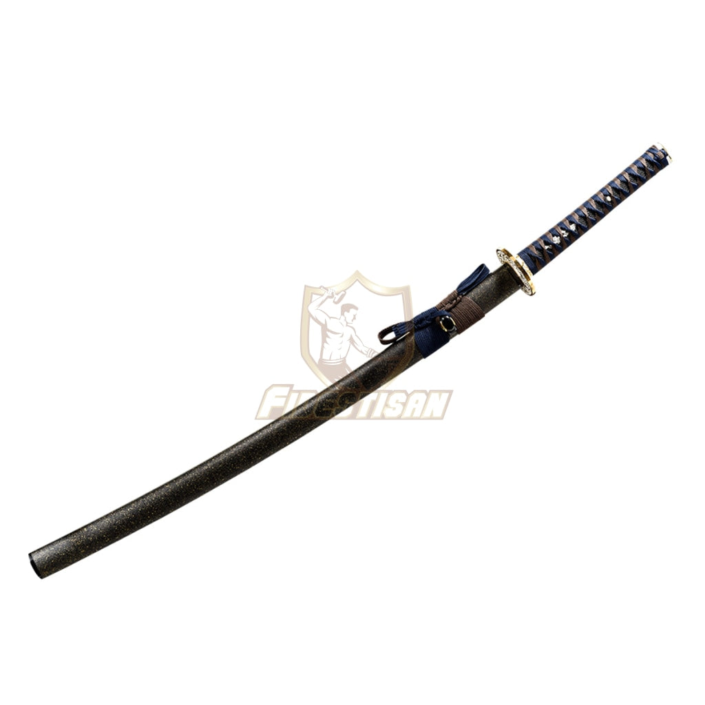 Fidestisan Ktcy276 Katana T10 Steel Clay Tempered Samurai Japanese Real Hamon Blade Skin Sword Full