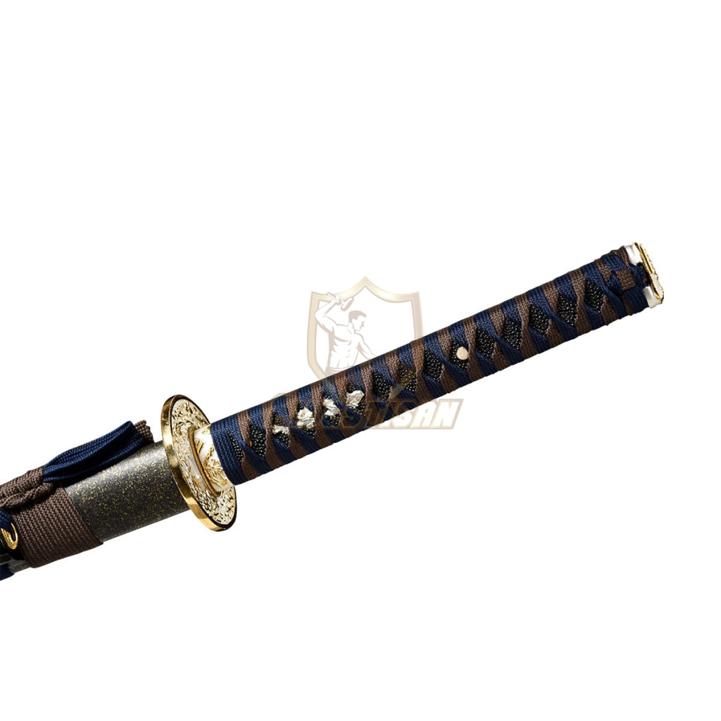 Fidestisan Ktcy276 Katana T10 Steel Clay Tempered Samurai Japanese Real Hamon Blade Skin Sword Full