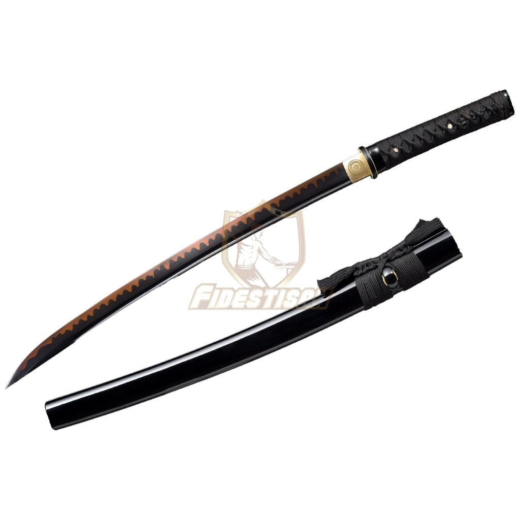 Fidestisan KTIY318 Handmade Japanesn Samurai Short Sword Katana T10 St