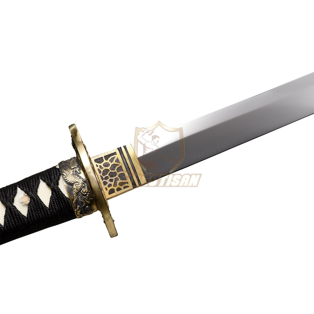 Fidestisan Kylin Handmade 40 Inch Japanese Samurai Katana Sword High Carbon Steel Mirror Blade Full