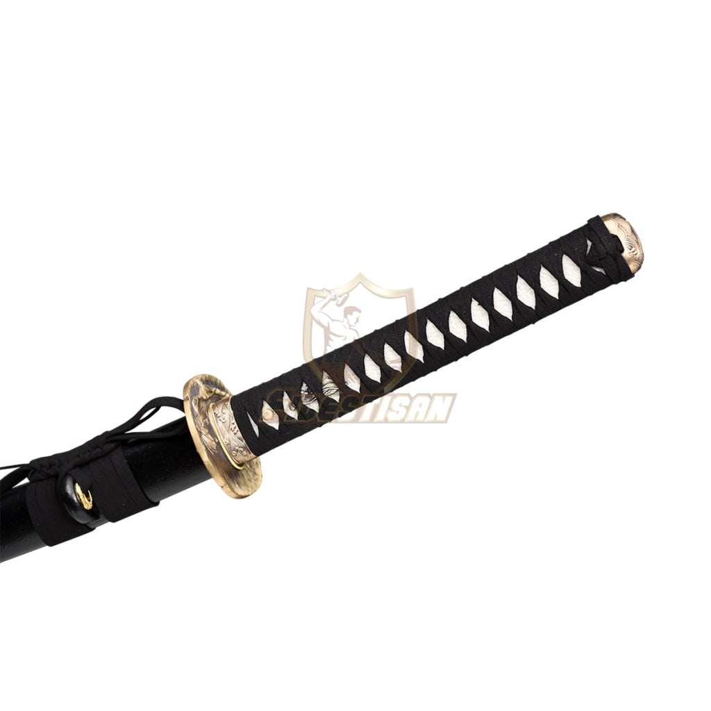 Fidestisan Lotus Handmade 40 Inch Japanese Samurai Katana Sword High Carbon Steel Mirror Blade Full