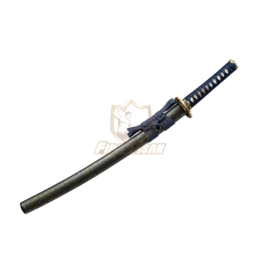 Fidestisan Wtcy288 Real 28Inch Wakizashi T10 Blade Clay Tempered Hamon Line Japanese Samurai Katana