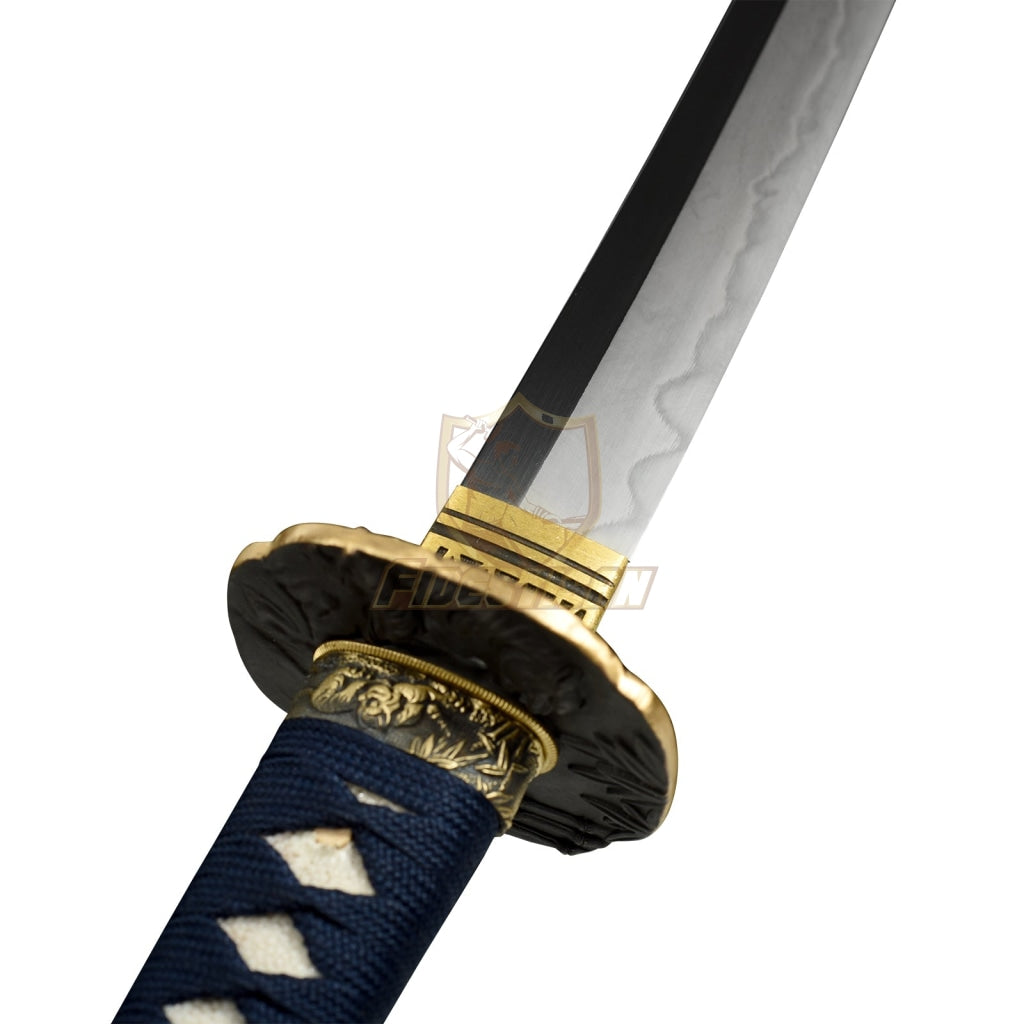 Fidestisan Wtcy288 Real 28Inch Wakizashi T10 Blade Clay Tempered Hamon Line Japanese Samurai Katana