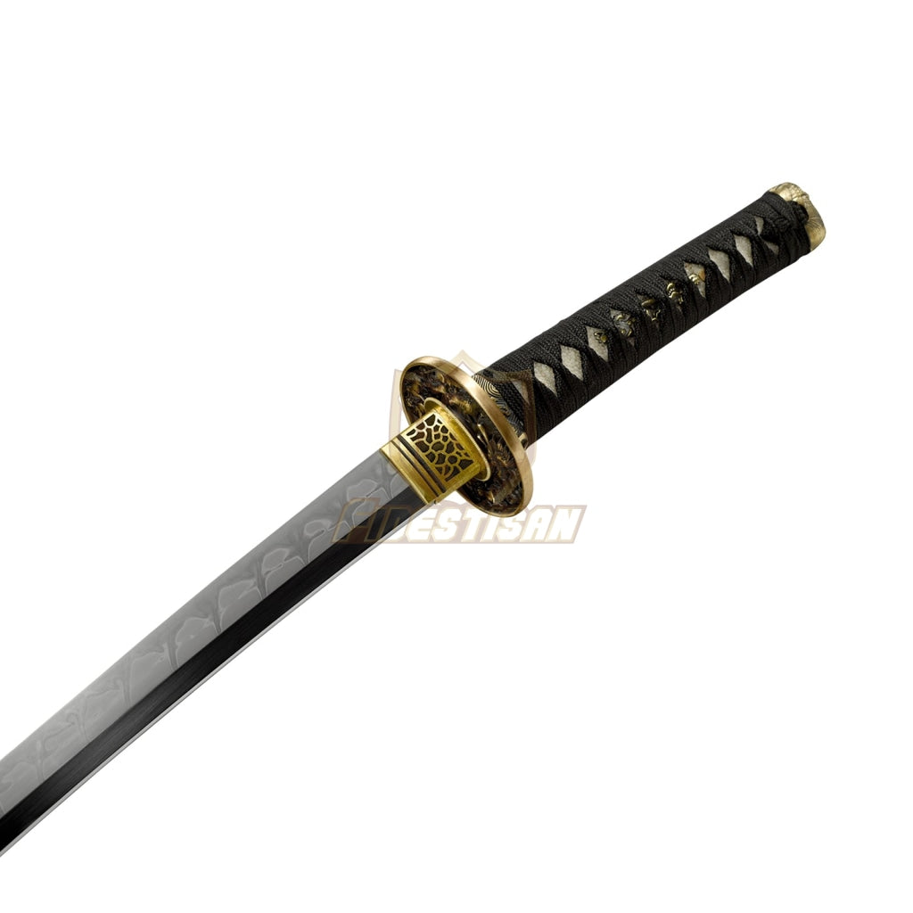 Fidestisan Wtcy289 Real 28Inch Wakizashi T10 Blade Clay Tempered Hamon Japanese Samurai Katana Sword