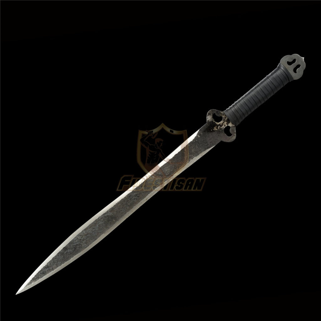 Fidetisan Z04 Zombie Apocalypse Sword Outdoor Survival Knife 5160 Spring Steel