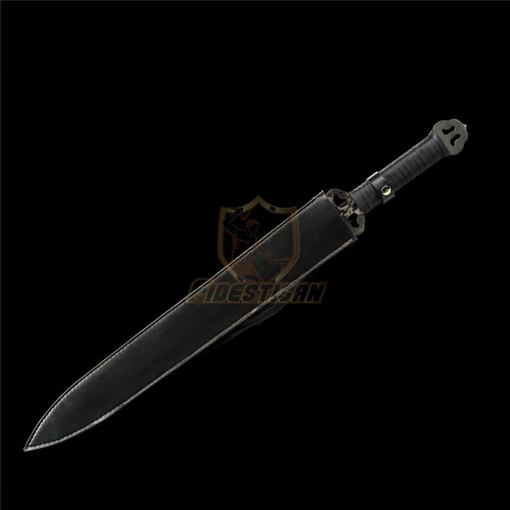 Fidetisan Z04 Zombie Apocalypse Sword Outdoor Survival Knife 5160 Spring Steel