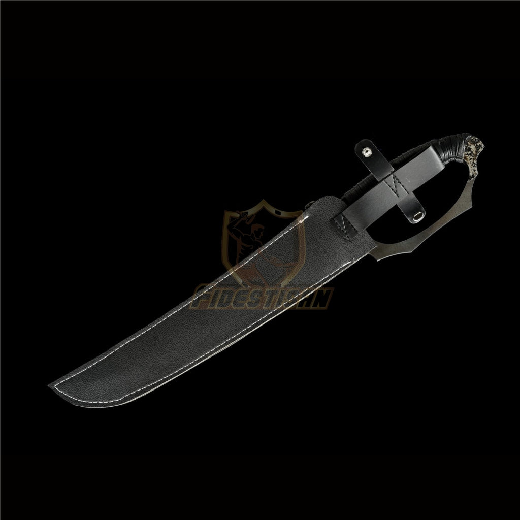 Fidetisan Z08 Zombie Apocalypse Outdoor Survival Knife 5160 Spring Steel