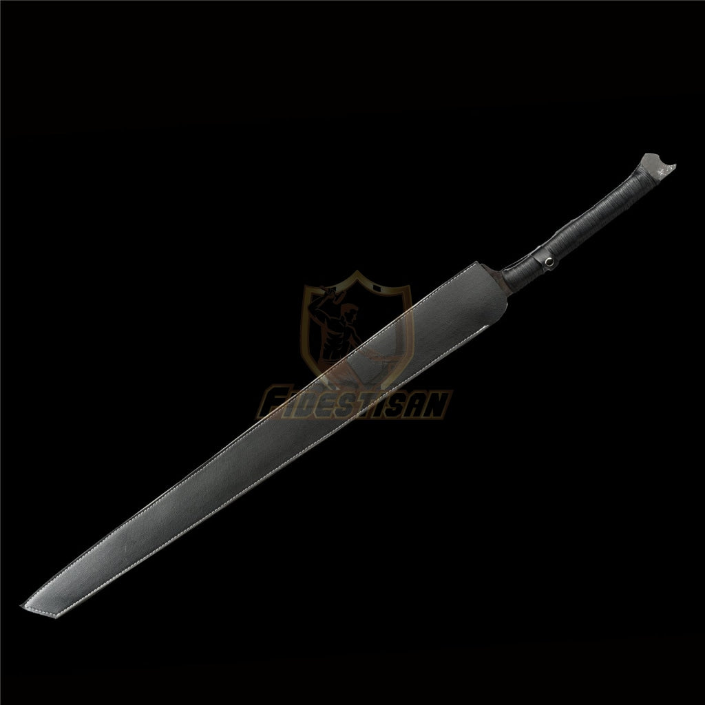 Fidetisan Z10 Zombie Apocalypse Katana Sword Outdoor Survival Knife 5160 Spring Steel