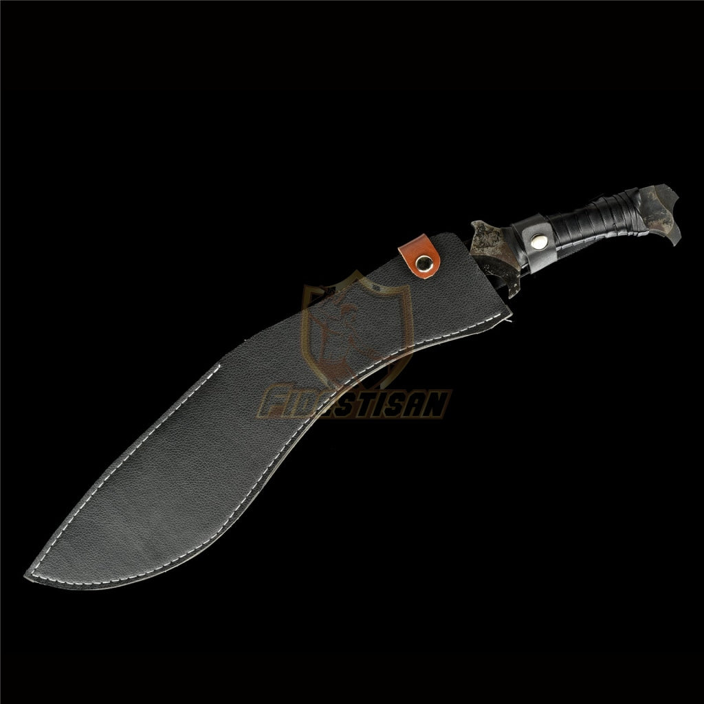 Fidetisan Z14 Kukri Zombie Apocalypse Outdoor Survival Tactical Knife 5160 Spring Steel Doomsday