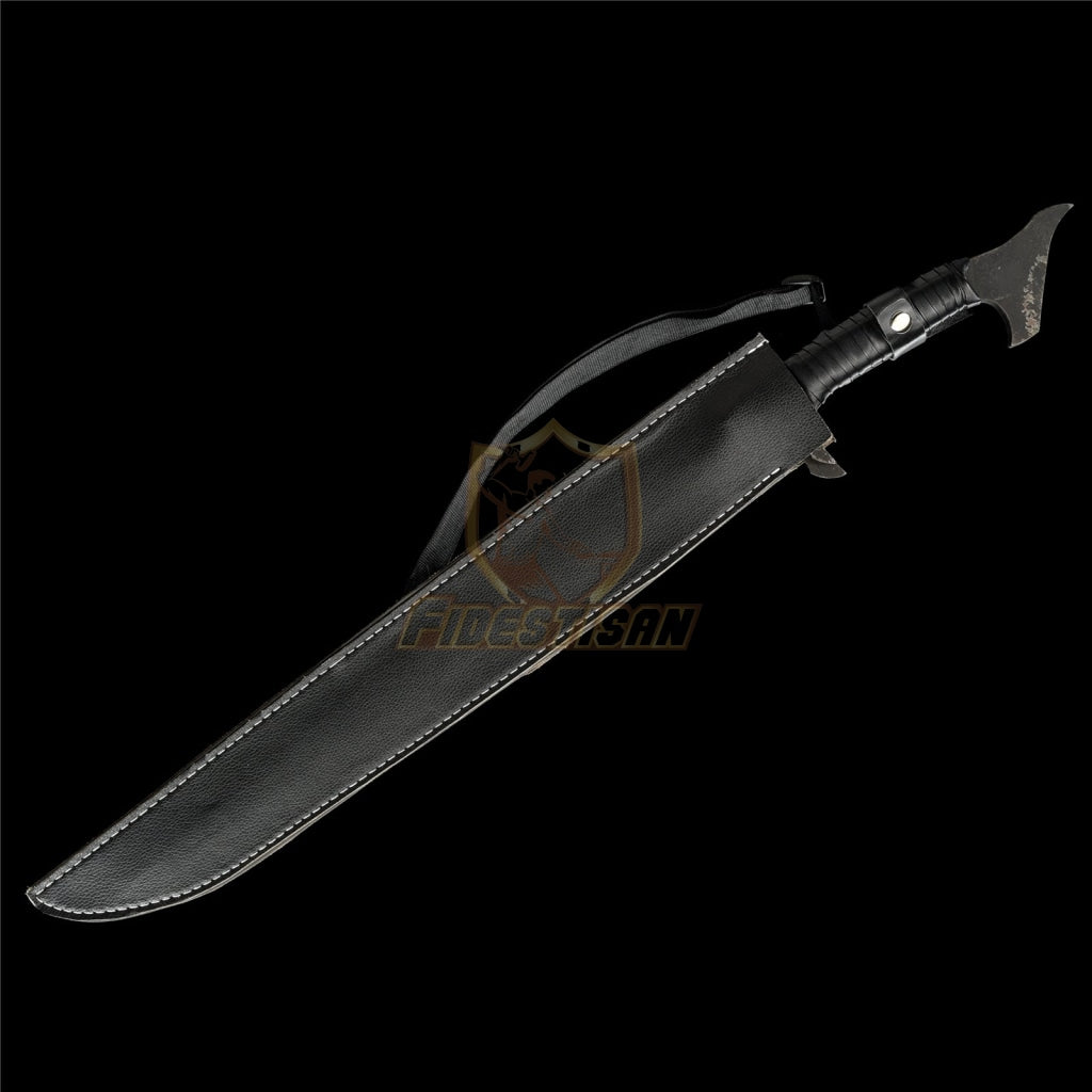 Fidetisan Z15 Kukri Zombie Apocalypse Outdoor Survival Tactical Knife 5160 Spring Steel Doomsday