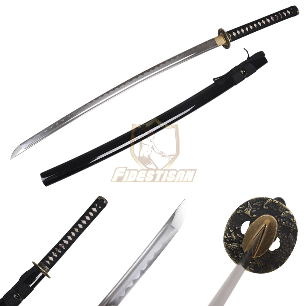 40 Inch Sword Handmade 40 Inch Japanese Samurai Katana Sword 1060 Carbon Steel Full ...