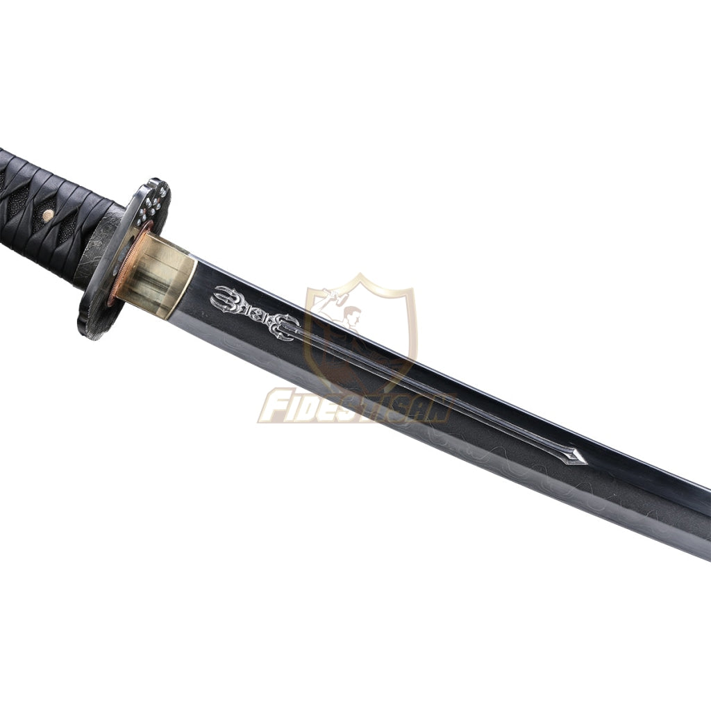 Handmade 40 Inch Katana Tamahagane