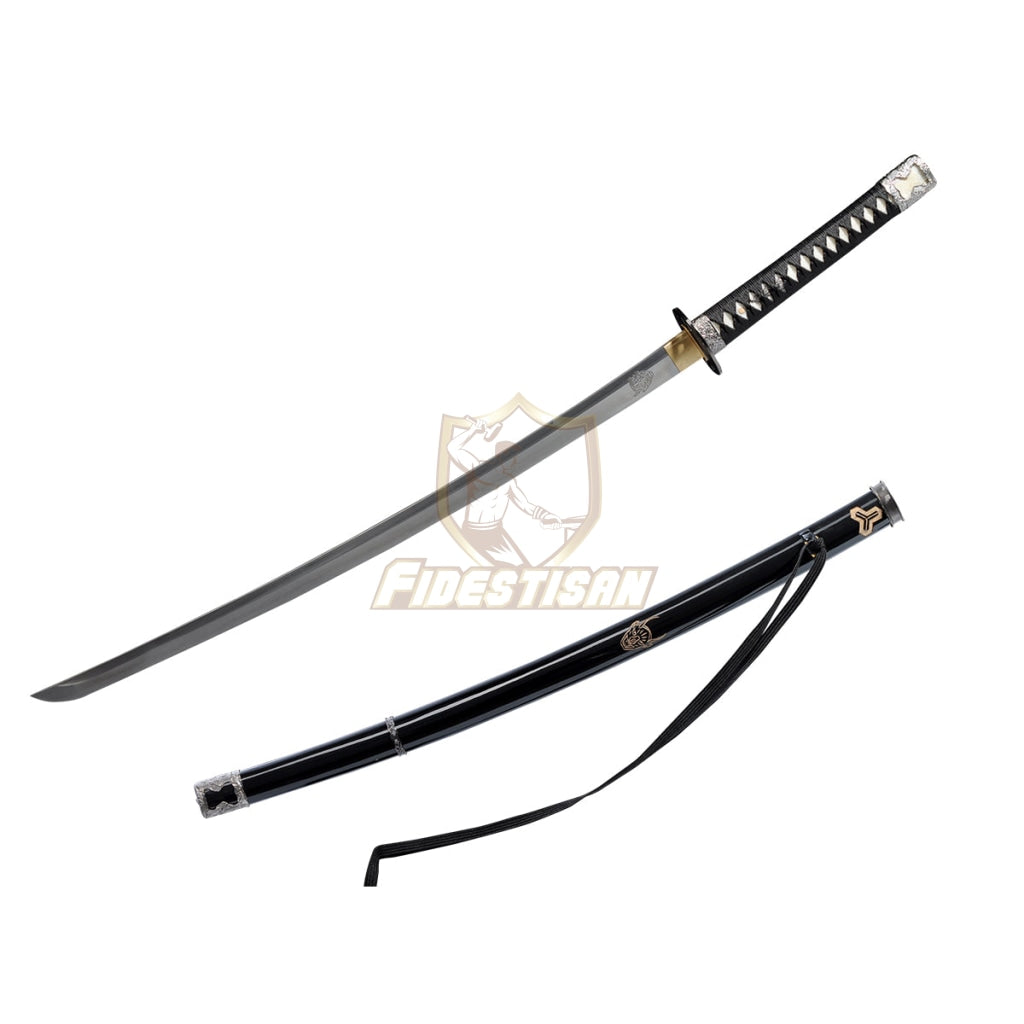 Handmade Kill Bill Vol.1 Katana Sword Samurai The Bride 1095 High Carbon Steel Real Hamon Ghost Gace