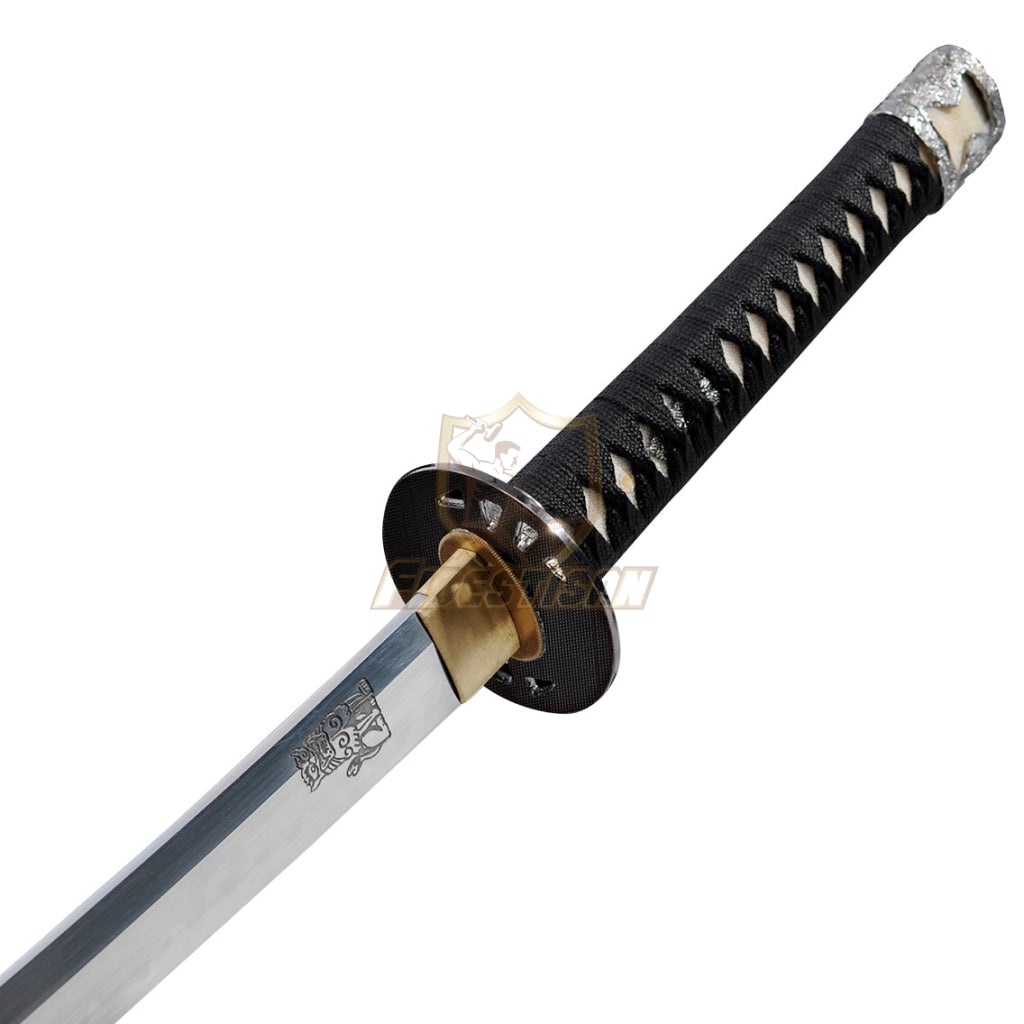 Handmade Kill Bill Vol.1 Katana Sword Samurai The Bride 1095 High Carbon Steel Real Hamon Lion Full