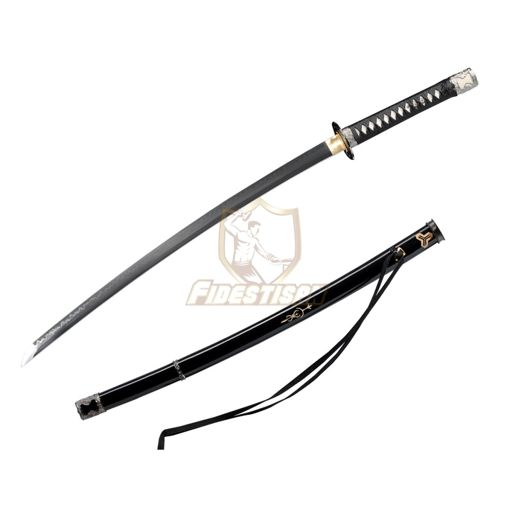 Handmade Kill Bill Vol.1 Katana Sword Samurai The Bride 1095 High Carbon Steel Real Hamon Lion Full