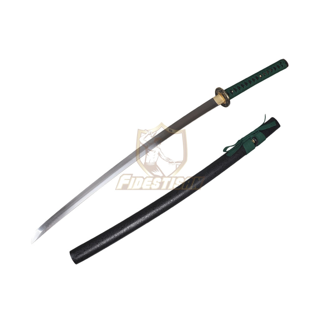 Handmade Spring Steel 9260 Blade Japanese Samurai Sword Katana Full Tang 57Hrc Bend 30° 40Inch Sharp