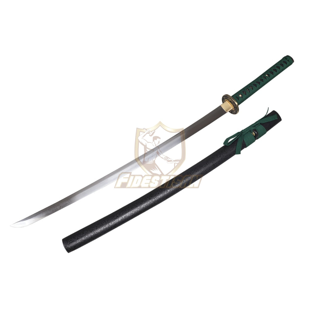 Handmade Spring Steel 9260 Blade Japanese Samurai Sword Katana Full Tang 57Hrc Bend 30° 40Inch Sharp