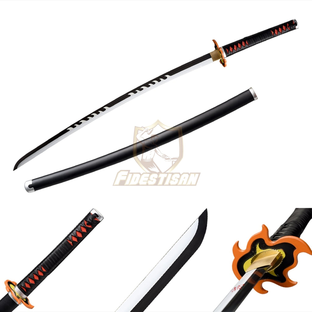 Demon Slayer Katana KAMADO TANJIRO Samurai Sword 41 Cosplay