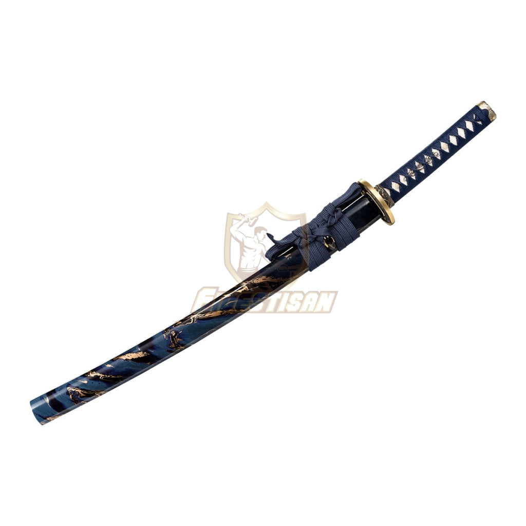 Real 28Inch Wakizashi T10 Blade Clay Tempered Tsuchioki Japanese Samurai Katana Sword Full Tang